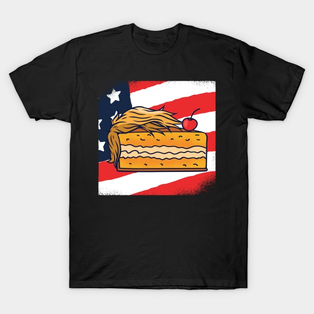 Trump Pie Comedy Parody Tshirt T-Shirt by madeinchorley